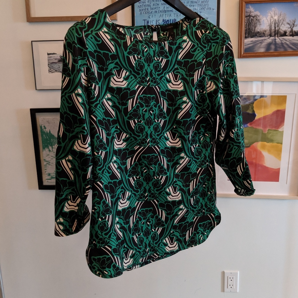 J. Crew Statement Blouse